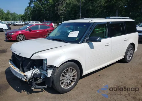 2014 Ford Flex Sel from USA, damaged, VIN 2FMGK5C88EBD20191